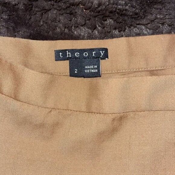 Theory Tan Mini Skirt - Picture 13 of 16